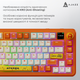 Клавіатура бездротова Ajazz AK820 MAX RGB Avocado Switch Wireless With Screen підсвітка, помаранчева (AK820MAX-AS-OW) 305775 - изображение 15