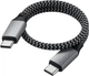 Кабель USB-C to USB-C Satechi 100W Space Gray (25 cm) (ST-TCC10M) - зображення 5