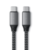 Кабель USB-C to USB-C Satechi 100W Space Gray (25 cm) (ST-TCC10M) - зображення 12
