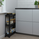 Тележка VESKEN IKEA 604.712.24 черный - изображение 2