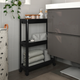 Тележка VESKEN IKEA 604.712.24 черный - изображение 3