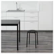 Кухонный табурет MARIUS IKEA 101.356.59 черный - изображение 8