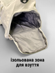 Спортивна сумка для тренувань спорту фітнесу боксу баскетболу велика через плече чоловіча жіноча в тренажерний зал спортзал дорожня водонепроникна тканинна з карманами відділенням для спортивної форми речей HechPro ТБ050 СР - зображення 2