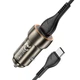 Автомобильное зарядное устройство HOCO Z46 Blue shield single port QC3.0 18W (Type-C) Metal Gray 6931474770318 - изображение 1