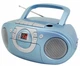 CD бумбокс Soundmaster SCD5100BL з FM-радіо, блакитний - зображення 1