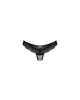 Напівпрозорі трусики Obsessive Ivannes panties black L/XL, чорні - зображення 5