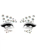 Прикраса-зірочки для тіла Leg Avenue Celeste face jewels sticker, наклейки, світяться у темряві - зображення 2