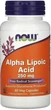 Альфа-липоевая кислота Now Foods Alpha Lipoic Acid 250 мг 60 капсул в упаковке (ARE-573554) - изображение 1