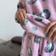 Пижама (кофта+штаны) женская теплая Велсофт 2XL розовая Кошки Cosy VEL011 - изображение 2