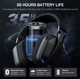 Беспроводная игровая гарнитура EKSA SuperEQ G19BT 2,4 ГГц Bluetooth 5.4 с микрофоном для PS, Xbox, ПК, Mac - изображение 5