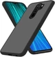 Чехол матовый Smoke Case для Xiaomi Redmi Note 8 Pro Черный - изображение 1