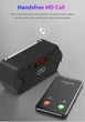 Мультифункціональний FM радіоприймач / Bluetooth-колонка з акумулятором LED-дисплей MP3-плеєр USB / TF / MIC / AUX / TWS blue - зображення 5