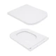 Унитаз напольный Qtap Tern Ultra Quiet безободковый с сиденьем Soft-Close QT17222175AUQ1W White - изображение 8