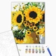Картина за номерами Букет соняшників 40x50 см Brushme BS52719 - зображення 2