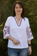 Жіноча вишиванка V&V Ярмарок XXXL Білий (301049193-001) - изображение 1