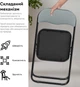 Стул для кухни и гостиной RZTK Seat Grey - изображение 3
