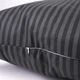Подушка MirSon №0111 Сolor Fun Line 17-0611 Stripe Black Thinsulate средняя 50x70 см (2200010863437) - изображение 4