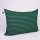Подушка MirSon №0104 Сolor Fun Line 17-0612 Stripe Emerald Хлопок средняя 50x70 см (2200010864113) - изображение 2