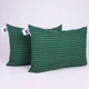 Подушка MirSon №0104 Сolor Fun Line 17-0612 Stripe Emerald Хлопок средняя 50x70 см (2200010864113) - изображение 5