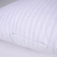 Подушка MirSon №0122 Сolor Fun Line 17-0605 Stripe White Хлопок средняя 50x70 см (2200010864212) - изображение 4