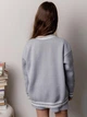 Детский кардиган на пуговицах для девочки ARTKNIT Смужка 116-122 см Серый (4823093471962) - изображение 2