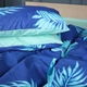 Простынь MirSon полуторная 150x220 см 17-0758 Serene Foliage Бязь (2200010935462) - изображение 3