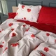 Простынь MirSon полуторная 150x220 см 17-0754 Scarlet Poppies Бязь (2200010933208) - изображение 3