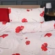 Простынь MirSon полуторная 150x220 см 17-0754 Scarlet Poppies Ranforce Elite (2200010933482) - изображение 4