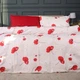 Простынь MirSon евро 200x220 см 17-0754 Scarlet Poppies Ranforce Elite (2200010933499) - изображение 2
