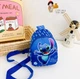 Детская сумка-бананка нагрудная STITCH с принтом, 18х13х7 см, синий (102931593) - изображение 1