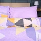 Наволочка MirSon Ranforce Elite 17-0764 Violet triangles 40х40 см (2200010938685) - изображение 4