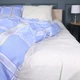 Наволочка MirSon Бязь 17-0766 Checkered blue 50х70 см (2200010939330) - изображение 2