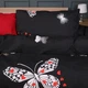 Простынь MirSon King Size 220x240 см 17-0753 Butterfly Bliss Ranforce Elite (2200010932942) - изображение 4