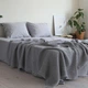 Покривало La Modno Pike Stonewashed 220x240 Pearl Gray (100% бавовна) (200388) - изображение 3