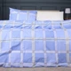 Комплект постельного белья Mirson Полуторный 143х210 см Ranforce Elite 17-0766 Checkered blue (2200010939736) - изображение 1