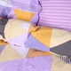 Пододеяльник MirSon Ranforce Elite 17-0764 Violet triangles 175х210 см (2200010938524) - изображение 1