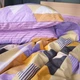 Пододеяльник MirSon Ranforce Elite 17-0764 Violet triangles 220х240 см (2200010938548) - изображение 5