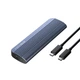 Зовнішня кишеня Acasis EC-6602 m.2 NVME SSD з підключенням USB Type-C (Сірий) - зображення 1