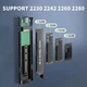 Зовнішня кишеня Acasis EC-6602 m.2 NVME SSD з підключенням USB Type-C (Сірий) - зображення 5