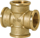 Крестовина латунная 1 1/2"ВВВВ GEBO - изображение 1