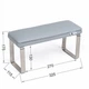Маникюрная подставка для рук (Подлокотник) ECO STAND ELEGANCE на металлических ножках, серая - изображение 6