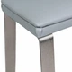 Подставка для ног ECO STAND PADIX на металлических ножках, серая - изображение 4