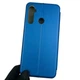 Чехол-книжка для Realme C3 из экокожи с магнитом с подставкой синяя - изображение 3