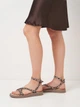 Женские сандалии кожаные PARADIZE SHOES SAN-1331 39 24.7 см Леопард (ROZ6501061250) - изображение 2