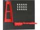 Панель перфорированная настенная 550x455x8 мм. YATO (YT-08980) - изображение 3