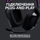 Ігрові навушники з мікрофоном Logitech G535 Lightspeed Wireless (981-000972) чорні - зображення 5