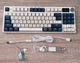 Бездротова механічна Клавіатура Attack Shark K86, Blue Whale Axis, Bluetooth/2,4g з міні-дисплеєм та поворотною кнопкою гучності, Hot-Swap, RGB-підсвічування, White-Blue - зображення 4