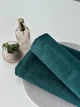 Махровий рушник Ideal Textile однотонний смарагдовий 70х140 см 100% бавовна 450 г/м2 - зображення 7