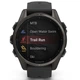 Спортивные часы Garmin Fenix 8 43mm AMOLED Sapphire Carbon Gray DLC Titanium with Black Silicone Band - изображение 8