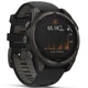 Спортивные часы GARMIN Fenix 8 47mm Sapphire Solar Carbon Gray DLC Titanium with Black Silicone Band - изображение 5